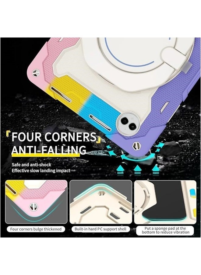 general Kids Case Compatible with Huawei MatePad Pro 13.2 inch 2023,360° Rotatable Handle Stand Case Three-in-one Shatter-Resistant Shell, Drop-Proof - Image 2