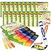 Jumlys 24 Boxes Washable Markers with 12 Colors Bulk Color Marker for School Classroom 288 Count Broad Tip Markers for Kids Classroom Must Haves - Image 3