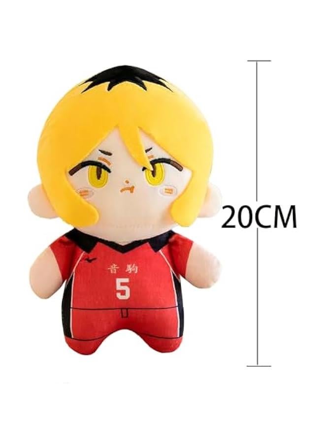 Kozume Kenma Plush Figure Stuffed Doll, 20cm Cute Anime Soft Figure Hug Pillow Schoolbag Wallet Pendant Charm Home Sofa Decoration Xmas Gifts  - Image 3