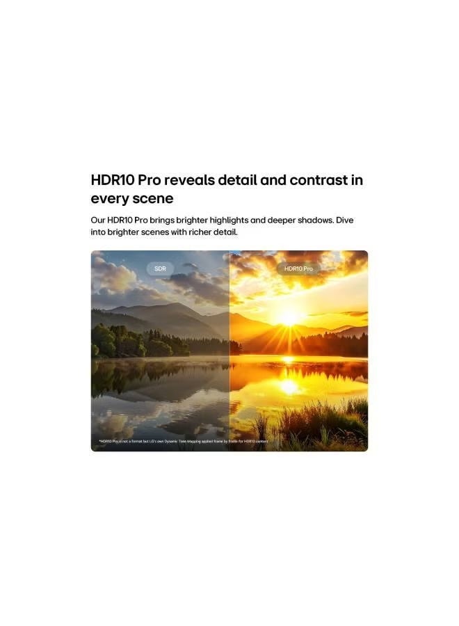 إل جي 55" NANO 4K UHD AI Smart TV 2026 – NanoCell | α7 AI Processor Gen9 | HDR10 Pro | webOS | AI Hub | VRR | GeForce NOW | LG Shield 55NU85CB6LA black - Image 3