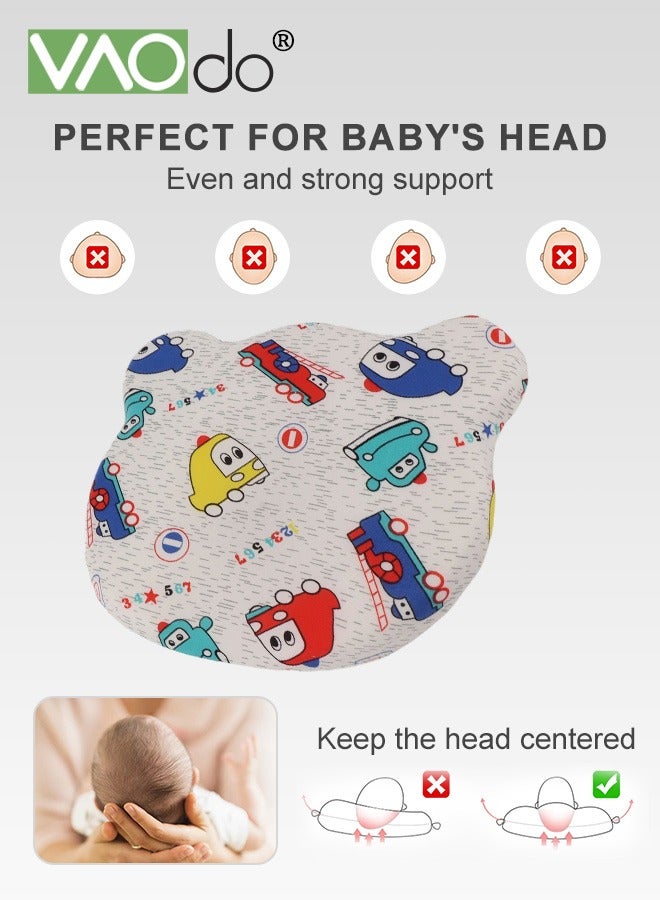 VAOdo Memory Cotton Children's Pillow Cartoon Car Shaped Pillow Suitable for All Seasons Soft and Comfortable Children's Pillow for Sleeping and Decoration Easy to Carry Suitable as a Gift for Your Child - Image 5