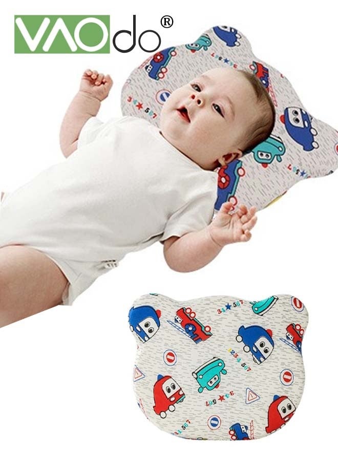 VAOdo Memory Cotton Children's Pillow Cartoon Car Shaped Pillow Suitable for All Seasons Soft and Comfortable Children's Pillow for Sleeping and Decoration Easy to Carry Suitable as a Gift for Your Child - Image 1