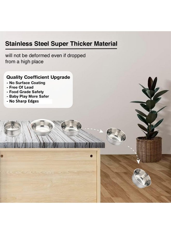 Wembley Kids Kitchen Set Toys for Girls| Miniature Kitchen Set 21 Pcs Steel Appliances | Pretend Play Toys for Girls Aged 3+ | Mini Kitchen Set Real Looking Ideal for Birthday Gifts- BIS Approved - Image 3