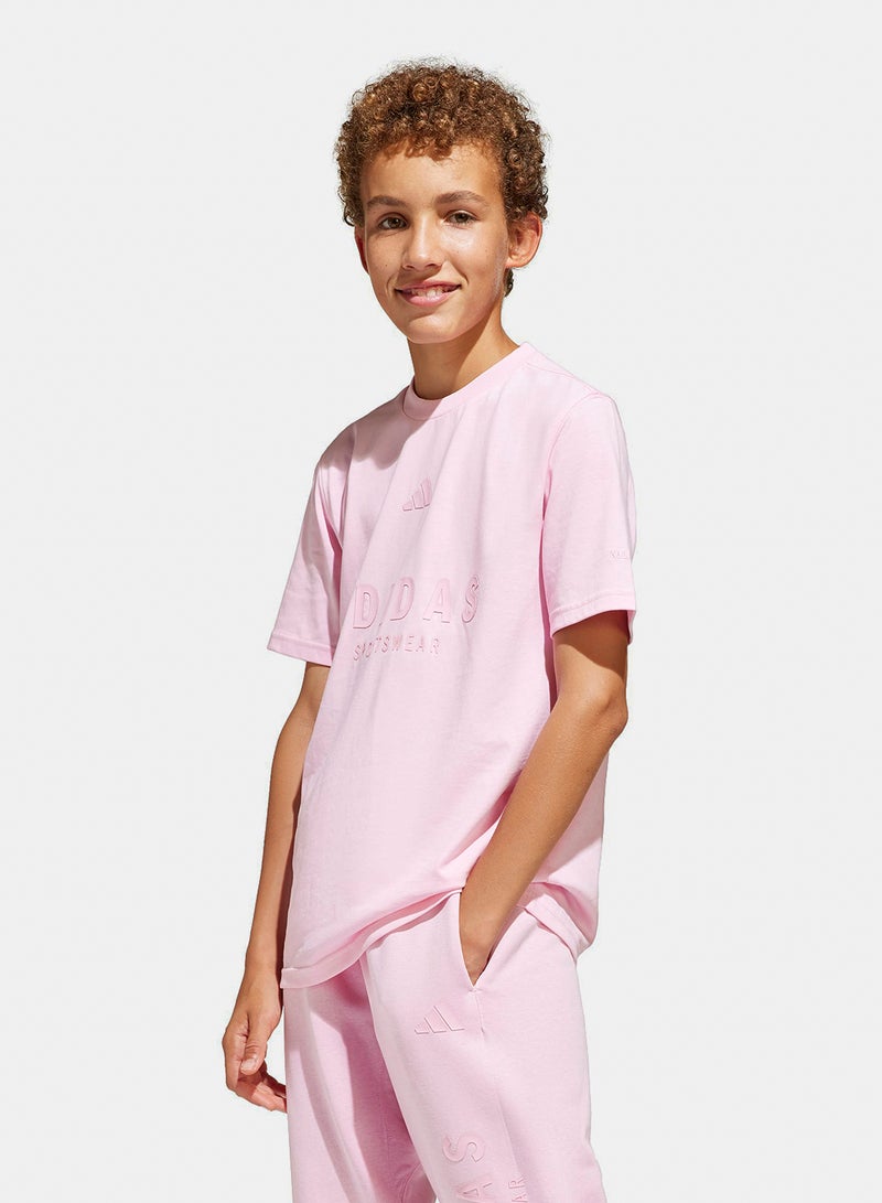 Adidas J All Szn Gfx Tee - Image 1