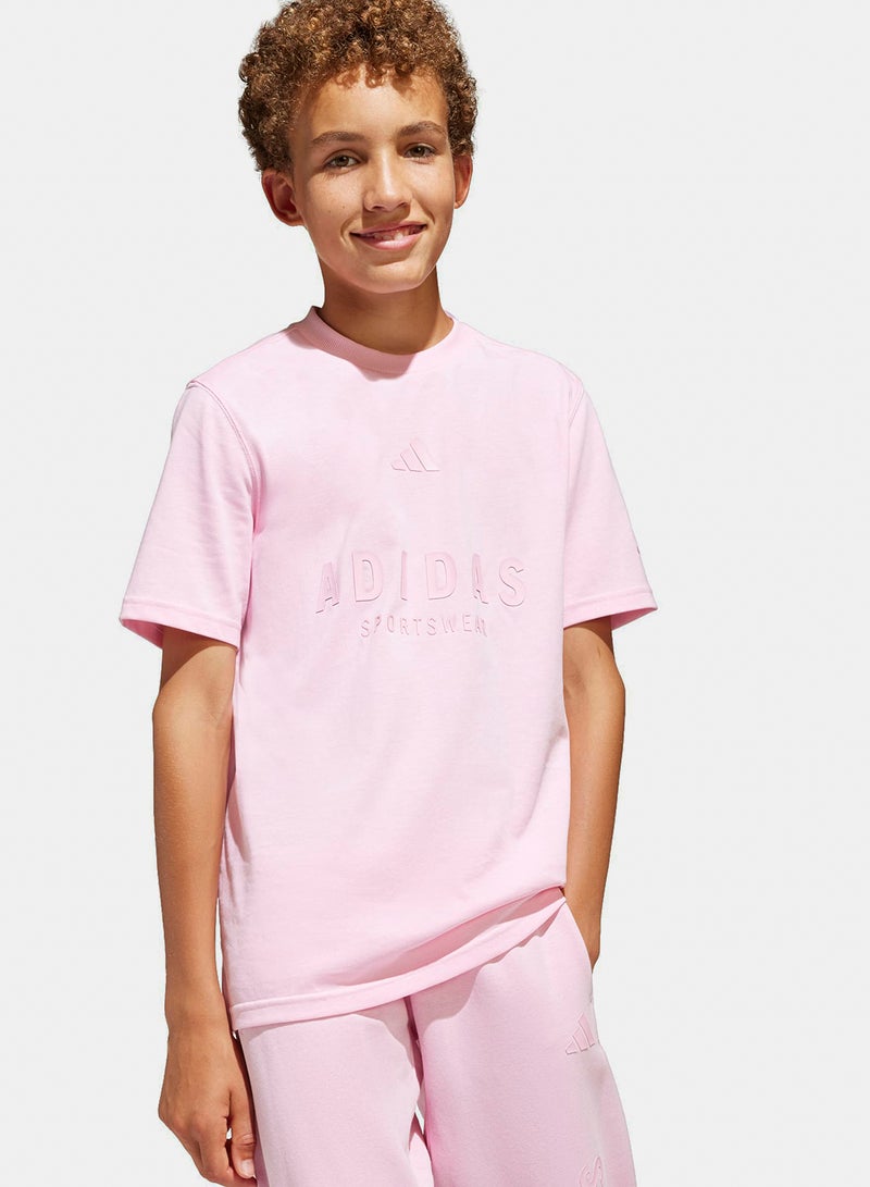 Adidas J All Szn Gfx Tee - Image 5