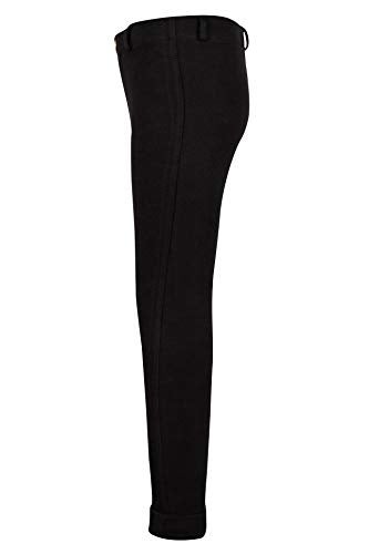 TuffRider Girl's Starter Lowrise Pull-On Jods Breech, Black, 10 - Image 3
