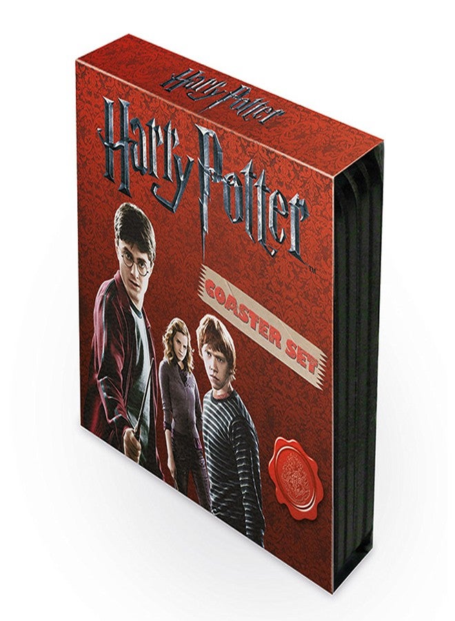 Harry Potter Shields Coaster Set, Multi-Colour, 10 x 10 cm (4 Pieces) - Image 2