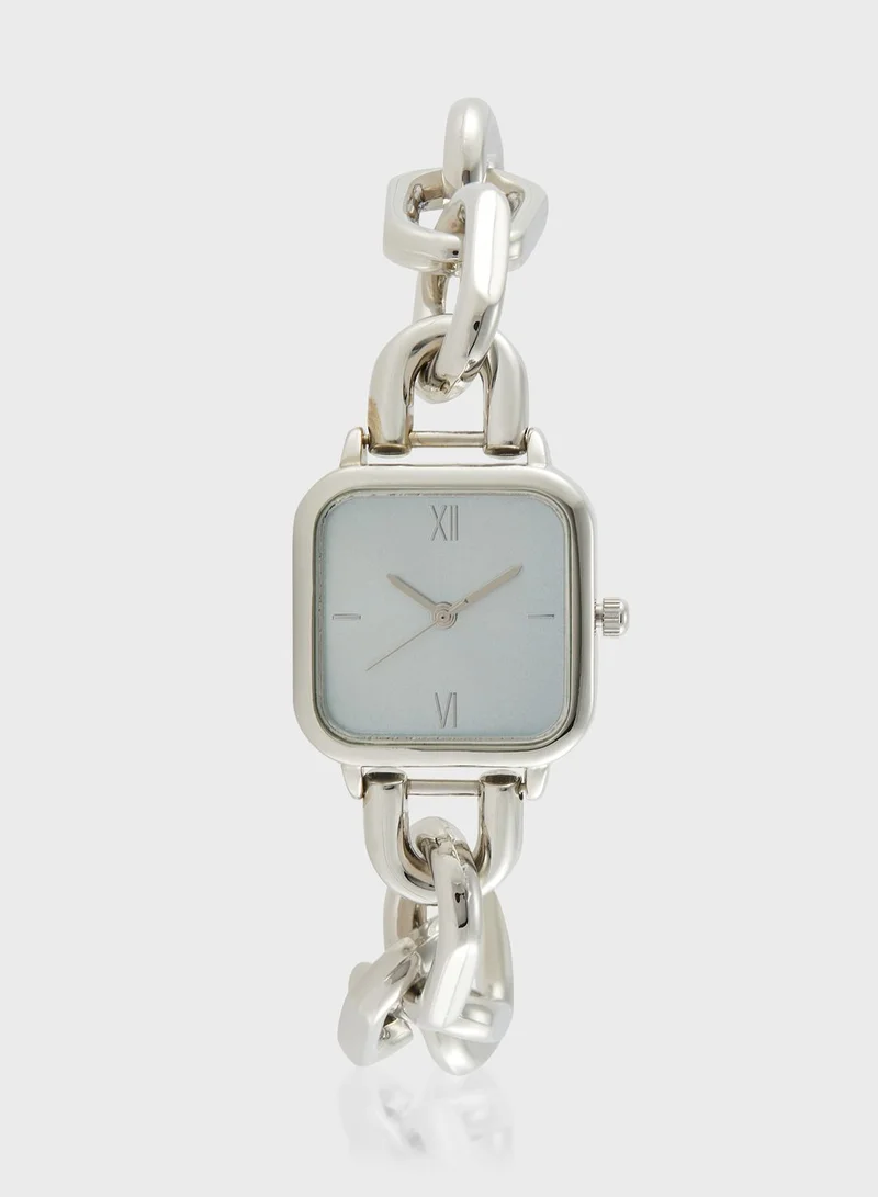ELLA Square Dial Bracelet Strap Analogue Watch