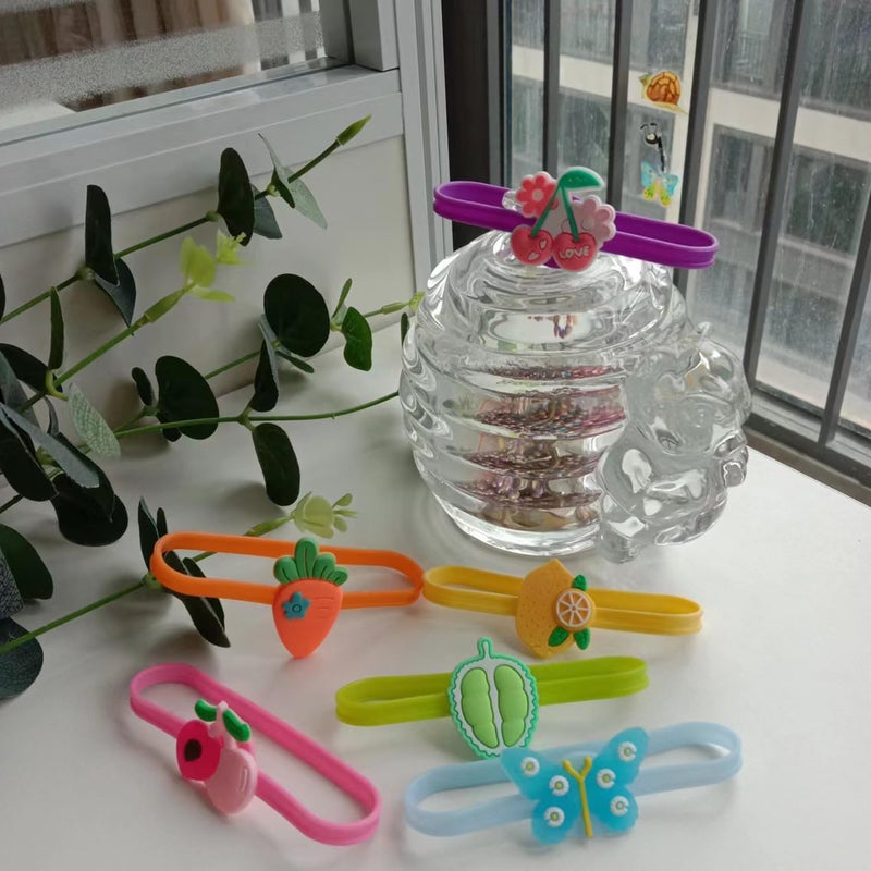 bjsdkff Ackron 18Pcs Silicone Drink Markers - Funny Wine Glass, Cup and Bottle Strip Tag Markers for Parties or Families - Image 4
