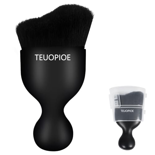 TEUOPIOE Car Interior Cleaning Brush, Car Duster Interior,Car Detailing Brush Dusting Brush,Car Interior Cleaning Tool, Auto Soft Hair Car Brush,Auto Interior Dust Brush for Air Vents(Black) - Image 1