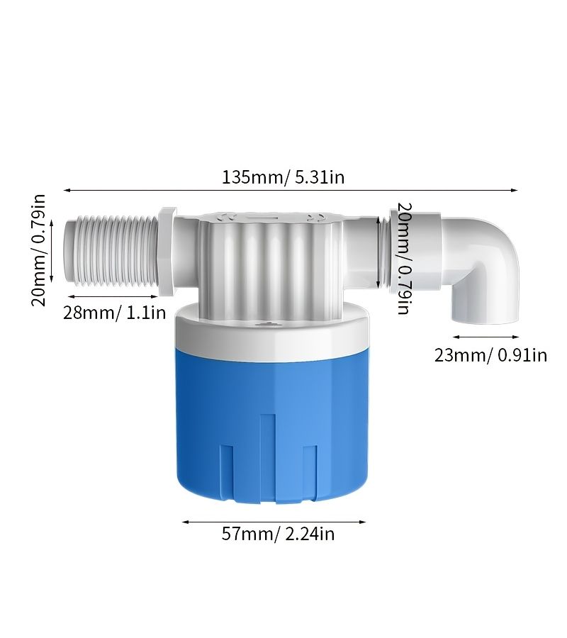 Half Inch Automatic Water Level Control Valve for Tanks with Auto Shut Off - Image 2