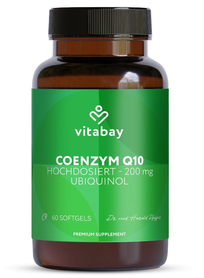 Vitabay Coenzyme Q10 Ubiquinol 200 mg Bioactive - 60 Softgels - Image 1