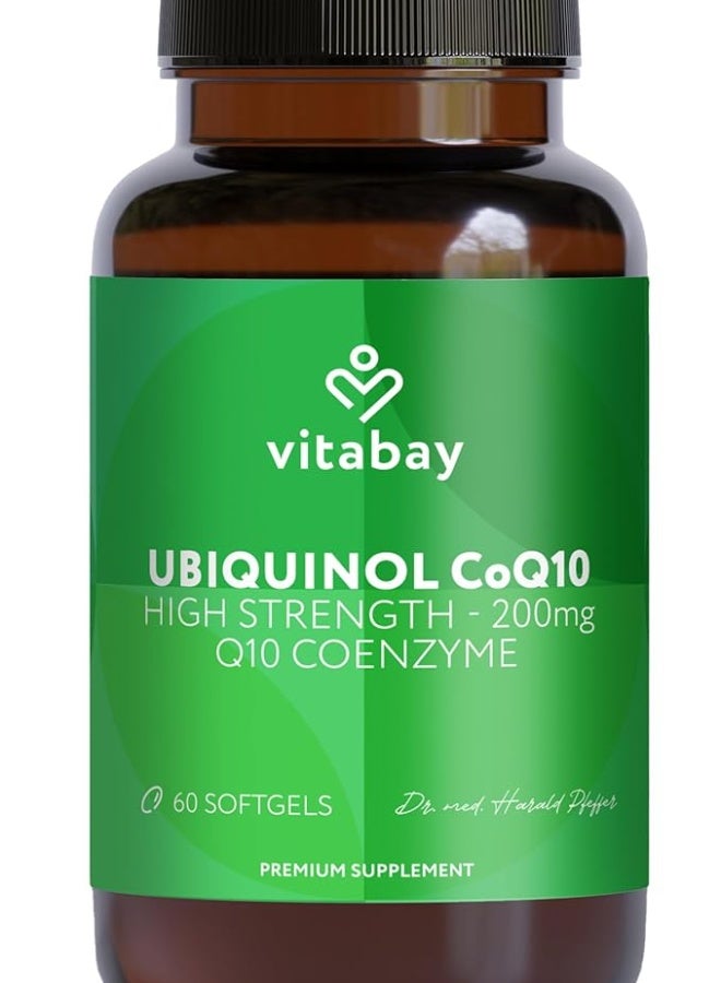 Vitabay Coenzyme Q10 Ubiquinol 200 mg Bioactive - 60 Softgels - Image 2