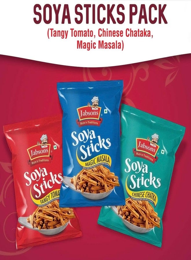 Jabsons - Soya Sticks (3 PACK), 180g x 3 (Variety MIX) - Image 2