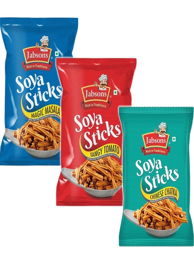 Jabsons - Soya Sticks (3 PACK), 180g x 3 (Variety MIX) - Image 1