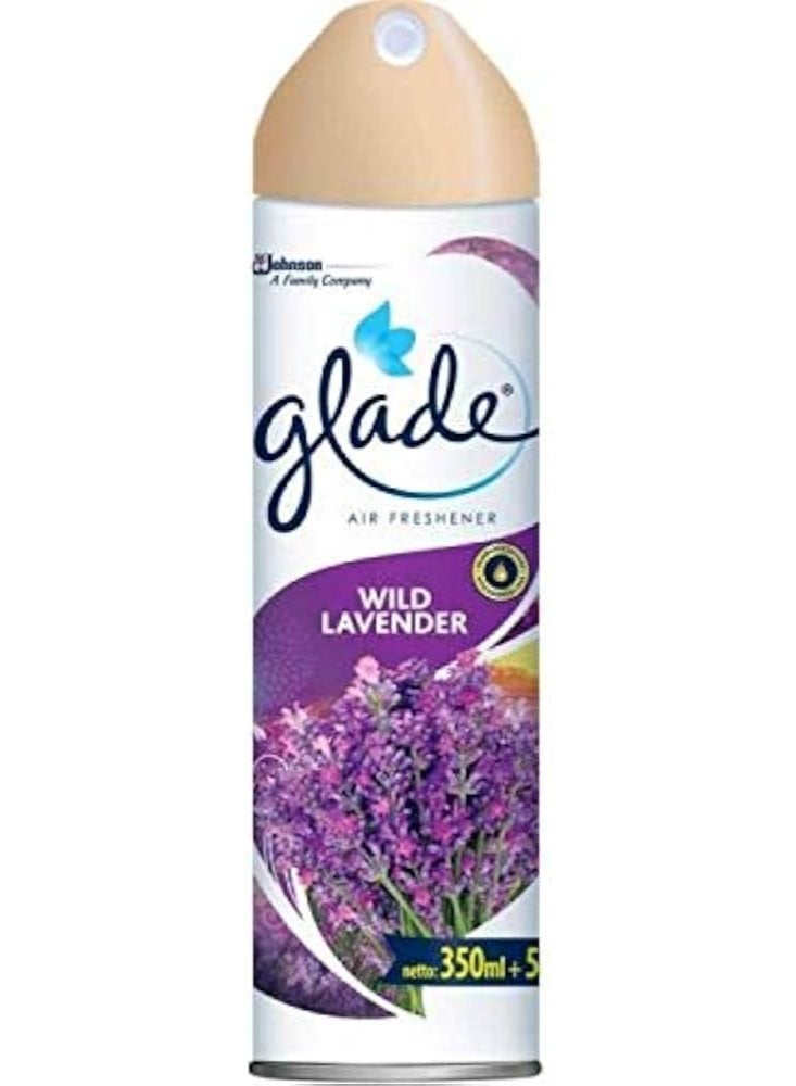Glade Wild Lavender Scented Imported Air Freshener Canister 350ml