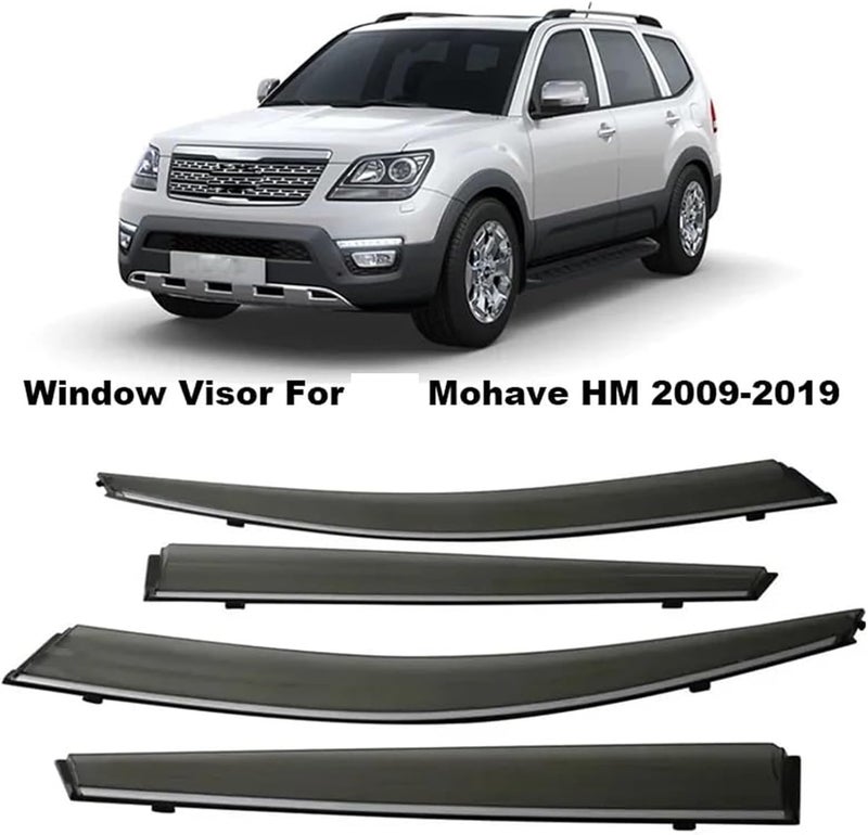 Wivplex Car Window Visor for Kia Mohave HM (2009-2019) - Image 3