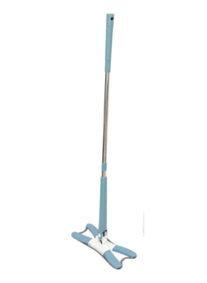 TAJ BAZAAR Microfiber X Shaped Floor Mop  disposable Wash Flat Manual Squeeze Rotating Household Cleaning Tool - Image 1