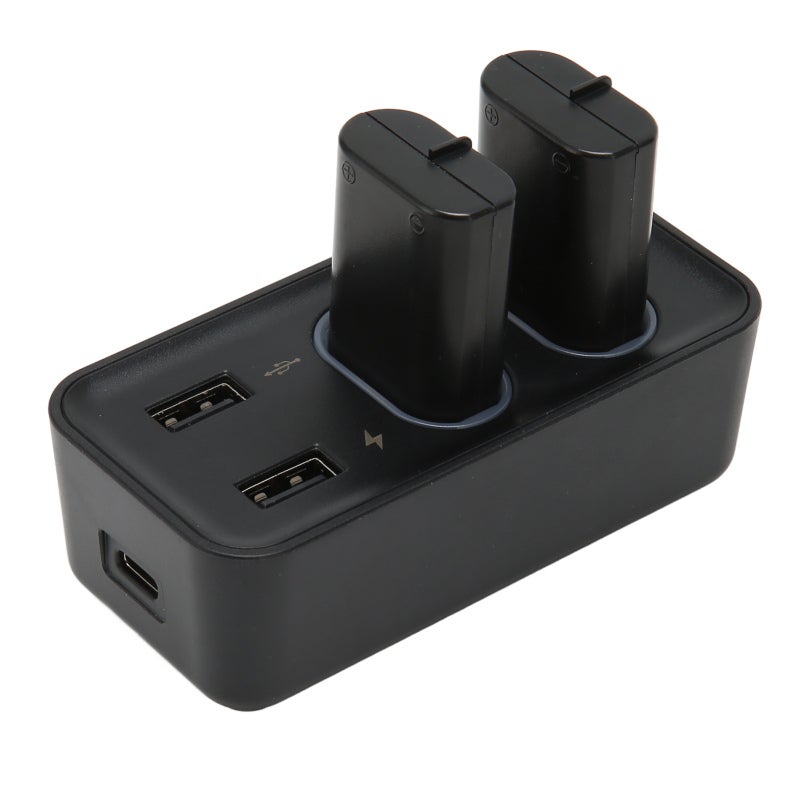 Controller Rechargeable Battery Pack with Dual USB Ports Charger Station 800mAh - 30 Hours Long Battery Life Compatible for Xbox Series X S One X Elite Controllers - Image 3