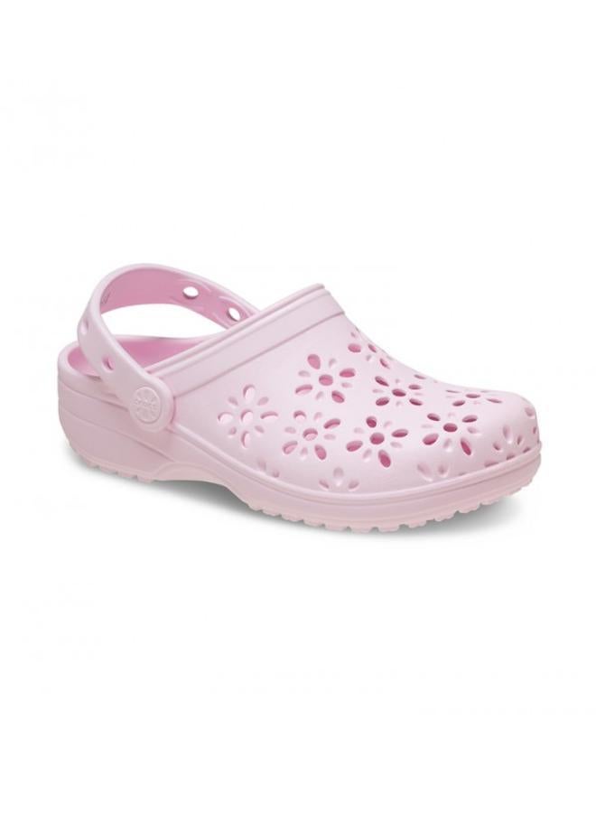crocs Toddler Floral Cut Out Clogs  - Image 4