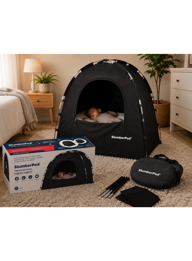 SlumberPod Portable Privacy Sleep Pod for Babies & Toddlers, Universal Fit for Playards & Travel Cribs - Image 3