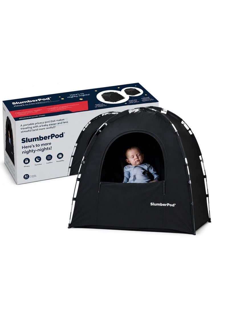 SlumberPod Portable Privacy Sleep Pod for Babies & Toddlers, Universal Fit for Playards & Travel Cribs - Image 1