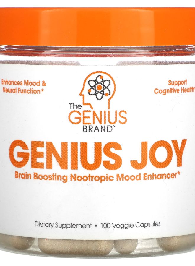 The Genius Brand جينيوس جوي 100 كبسولة نباتية - Image 1