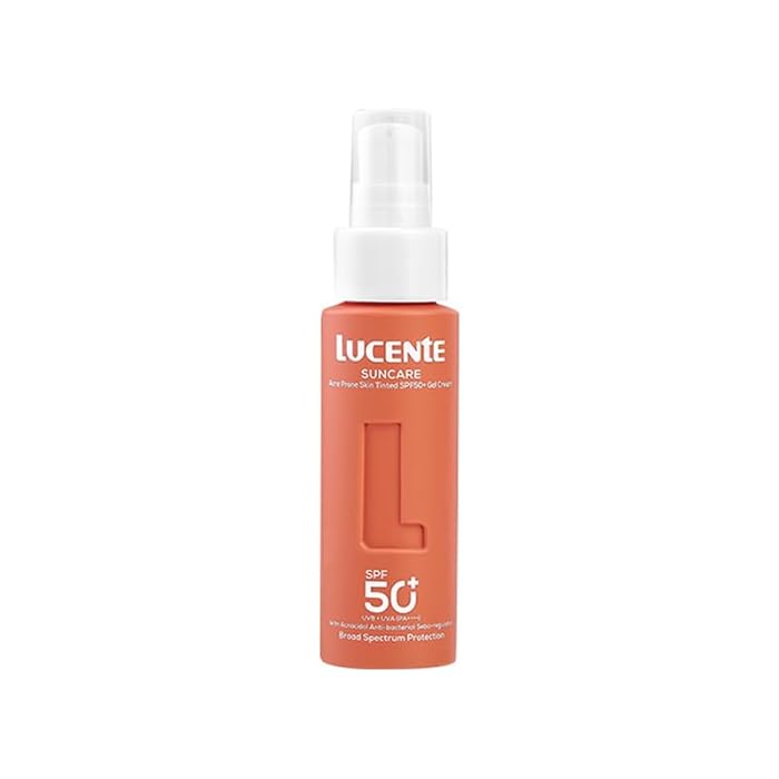 Lucente Suncare -Acne Prone Skin Tinted Spf 50+ -50Ml