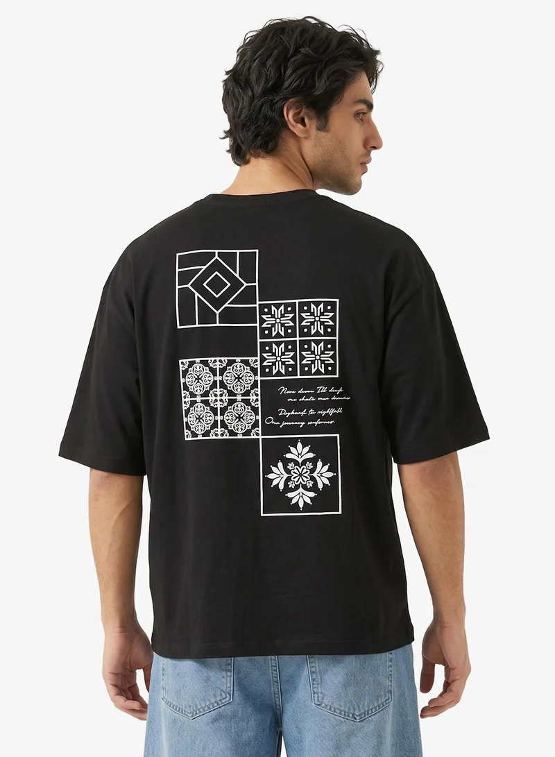 Seventy Five OVERSIZED DROP SHOULDER TEE