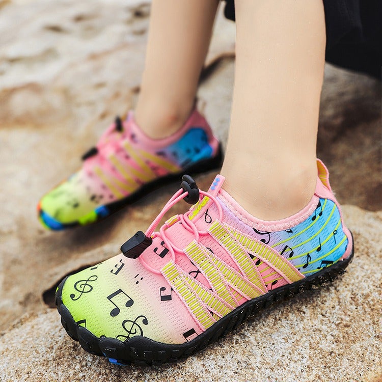 Children''s Tracing Shoes Beach Shoes Boys and Girls Sandals Anti-slip Shoes Swimming Quick-drying Water Park Drifting Leisure Sports - Image 3