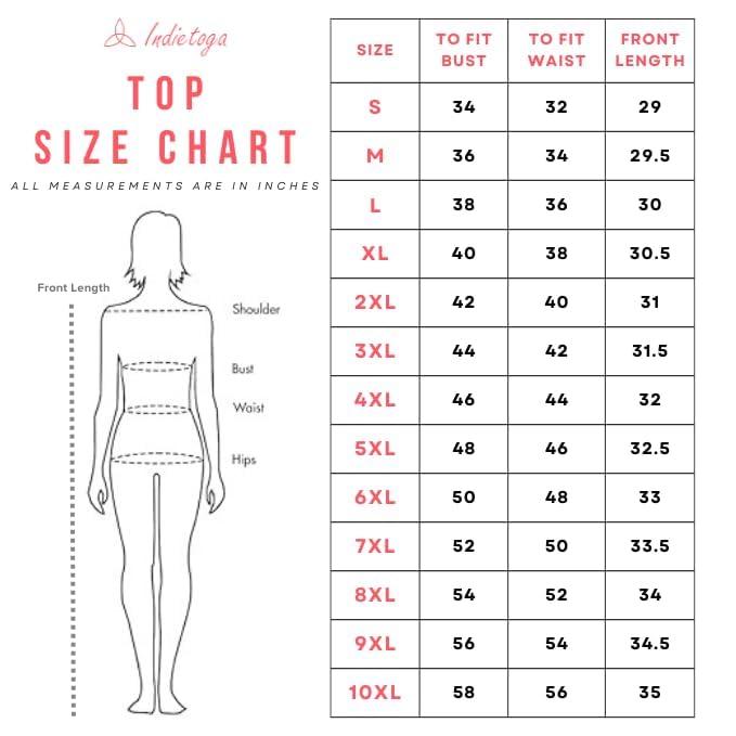 Indietoga Women's Plus Size Rayon Casual Tops (P10001560_Burgundy Embroidered_3XL) - Image 2