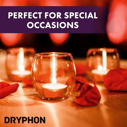 DRYPHON Tealight Candles for Home Decor, Unscented Wax Candles, Diwali Decoration Items - 2Hr Burn Time (Pack of 50) - Image 4