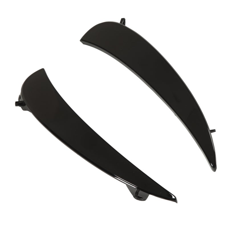 Front Bumper Air Vent Trim Replacement for Benz E-Class W213 AMG Line 2021-2023 - Glossy Black ABS Front Bumper Air Vent Cover for C238 AMG Line Coupe - Image 2