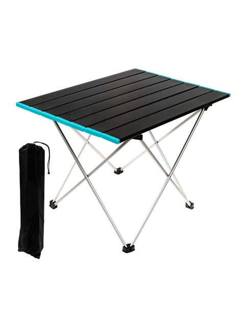 Portable camping table 39 X 34 X 32 cm blue