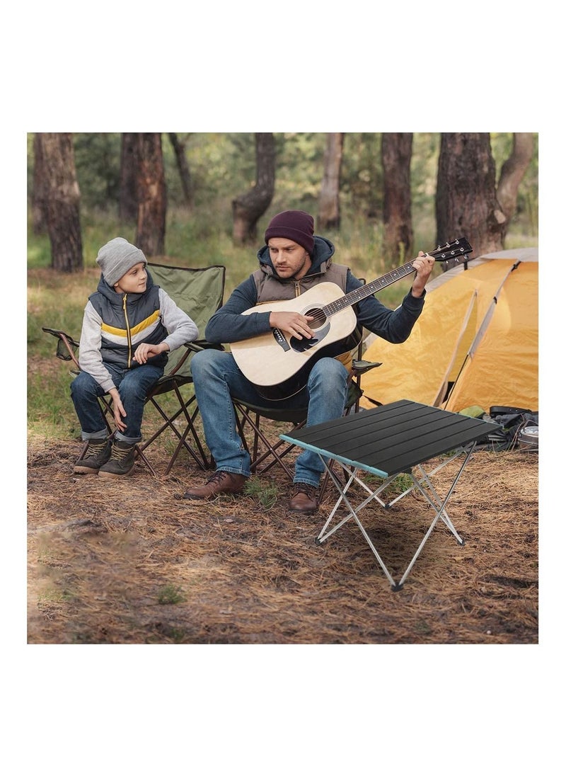 Arabest - Portable camping table 39 X 34 X 32 cm blue - Image 1