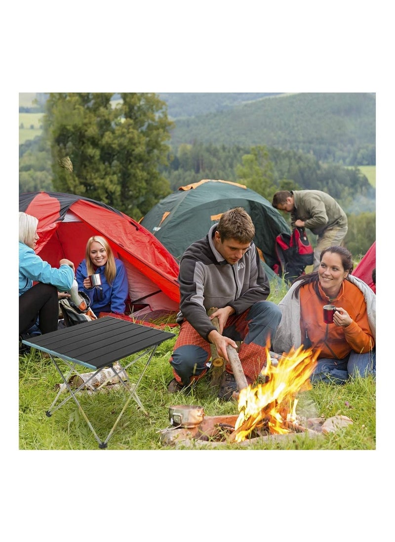 Arabest - Portable camping table 39 X 34 X 32 cm blue - Image 1