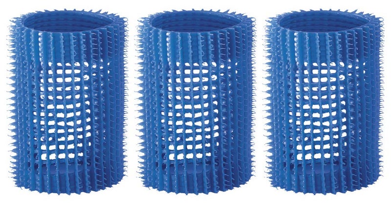 Olivia Garden Jet Set SelfGripping Curler For Setting Or Perming 1 34  3 Count Blue