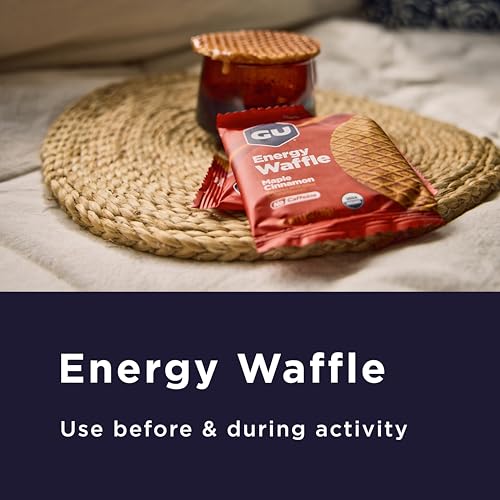 GU Energy Stroopwafel Caramel Coffee Sports Nutrition Waffle, Caffeine Included, and Kosher Dairy, On-The-Go Energy for Any Workout, 16 Count - Image 5