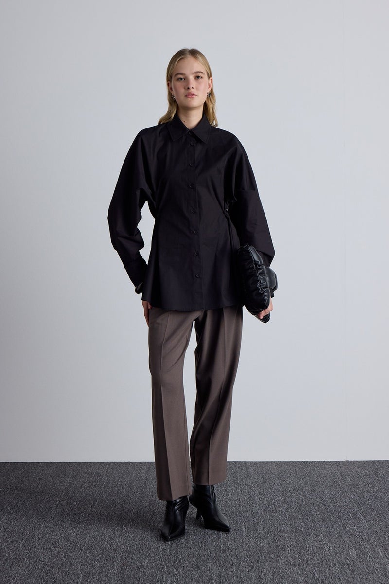 Manuka Waist Adjustable Shirt Black  - Image 2