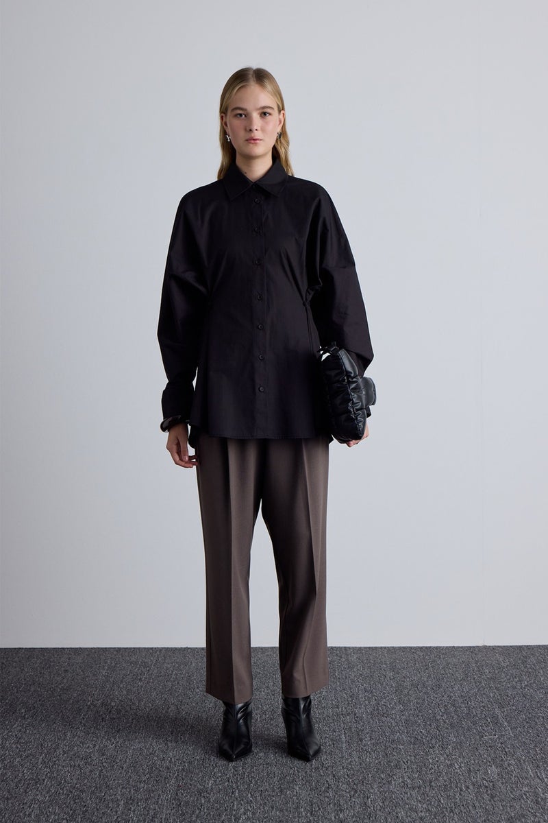 Manuka Waist Adjustable Shirt Black  - Image 5