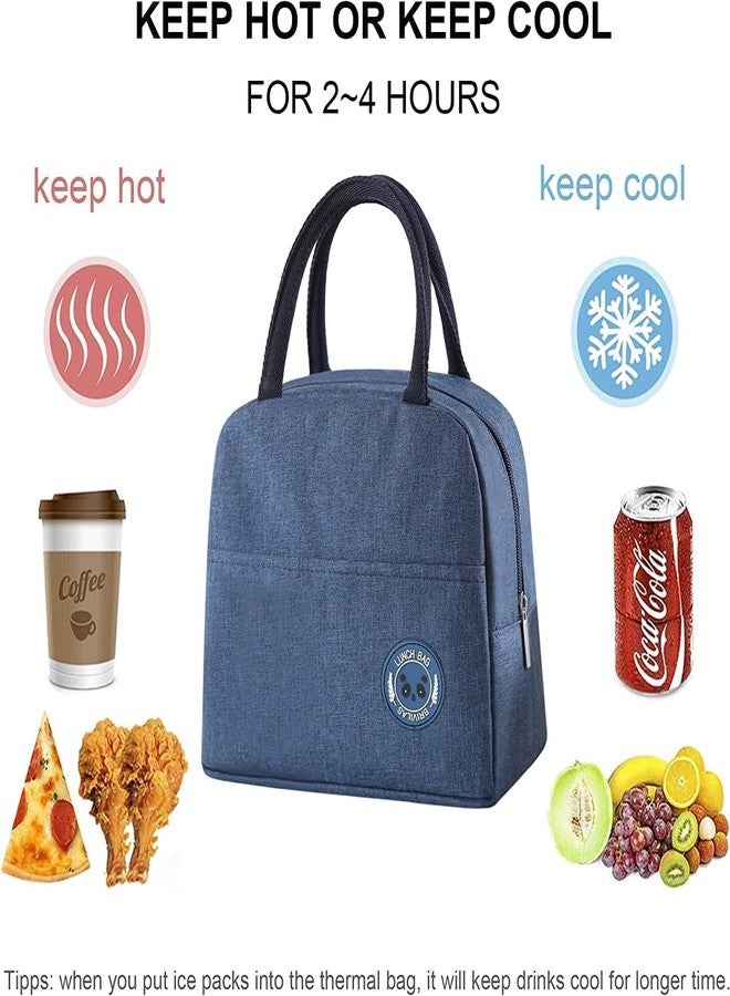 CAPSEA Insulated Office and Travel Lunch Bags Tiffin Bag, Portable and Reusable Tifin Bag, Outdoor Picnic Hot-Cold Temperature Bag for Office, College & School (Multicolor) - Image 5