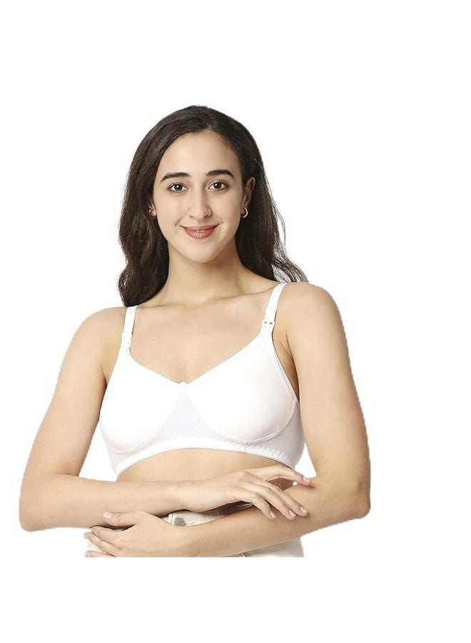 Mee Mee Women Nursing Bra WHITE - Image 1