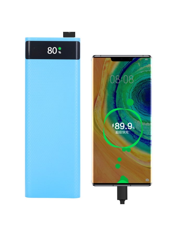 Digital Computer/mobile Power/mobile Power Supply - 150w Portable Charger High Capacity Battery Pack For Phones Laptops-Color:S10 White 18W Fast Charge-Power Capacity:50000mAh