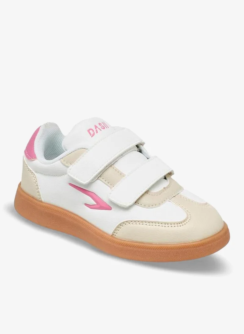 داش Girls Hook & Loop Sneakers