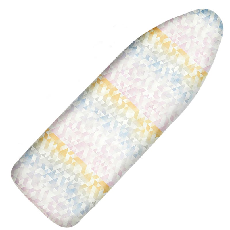Ironing Board Cover and Pad 18x49 Extra Wide Thick Iron Padding Scorch Stain Resistant Ironing board cover Heavy Duty Iron Board Padded with Adjustable Fasteners Durable Elastic Edge Colorful