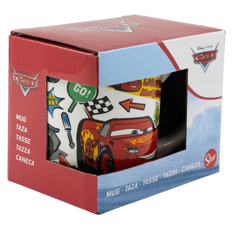 Pixar Car Stickers Ceramic Mug - 240 Ml - Image 3