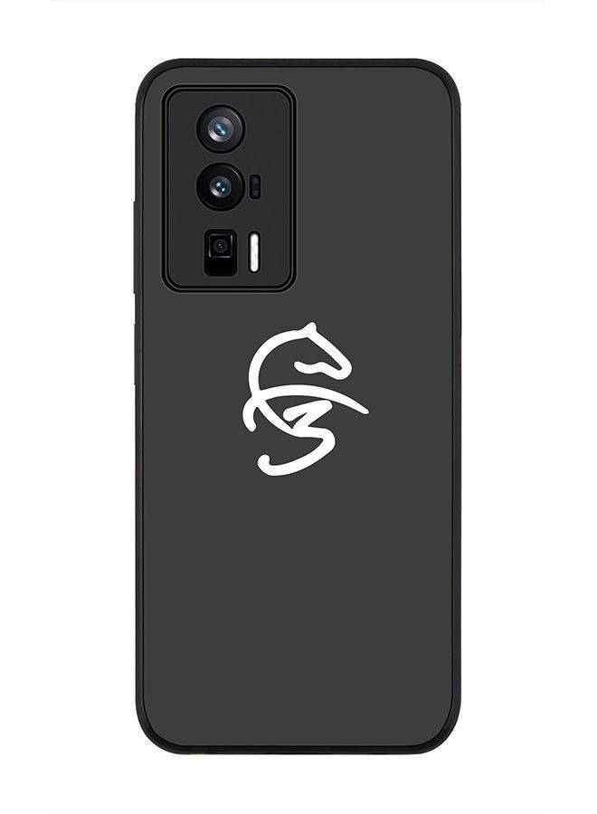 Stylizedd حافظة حواف سوداء متينة لهاتف Xiaomi Poco F5 Pro 5G / Xiaomi Redmi K60 / Xiaomi Redmi K60 Pro ، حافظة مرنة رقيقة من المطاط TPU مع حواف مضادة للسقوط - رمادي Faz3 Icon - Image 1