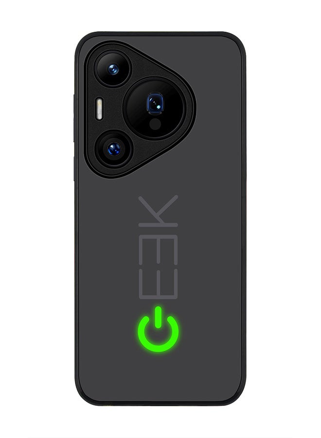 Stylizedd Rugged Black edge case for Huawei Pura 70 Pro / Huawei Pura 70 Pro Plus, Slim fit Soft Case Flexible Anti Drop TPU Gel Thin Cover -  Geek ON - Image 1