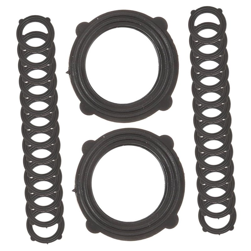 40 Pcs Heavy Duty Rubber Garden Hose Washers Seals Leak Gaskets For Outdoor Water Connections Durable Ring Design - Image 2