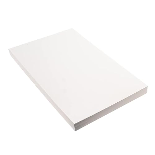 BEIBOON 100 Sheets Drawing Paper for Kids 9"" x 12"" Art Craft Paper for Drawing, Painting, Doodles and Sketching, white100P - Image 1
